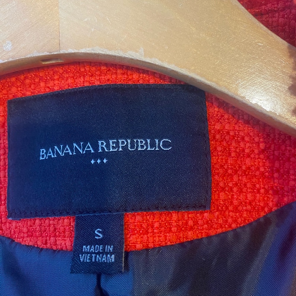 Banana Republic factory blazer coral